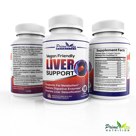 Vegan Friendly Liver Cleanse & Detox Support