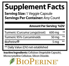 Turmeric Curcumin with BioPerine